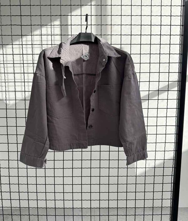 شومیز کوتاه کتان ZARA - کد 22338 - Image 3