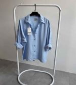 شومیز سیلک zara - کد 9186 - Image 3