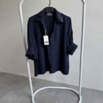 شومیز سیلک zara - کد 9186