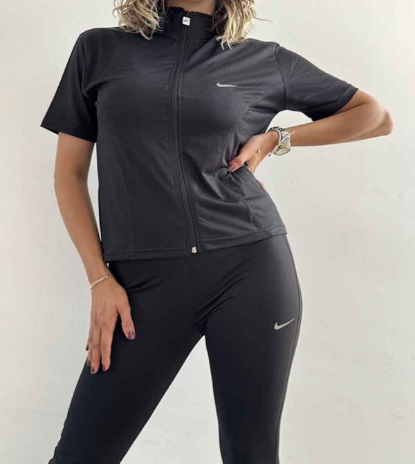 تیشرت جلو زیپ nike کد 0090 - Image 1