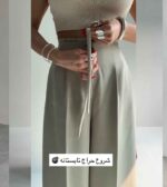 شلوار فول بگ سورمه ای - کد 9188 - Image 3