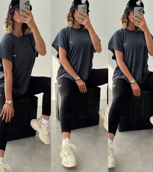 تیشرت نخی nike کد 0096 - Image 1