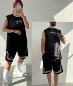 بیسبالی کاپل مشکی کد 963