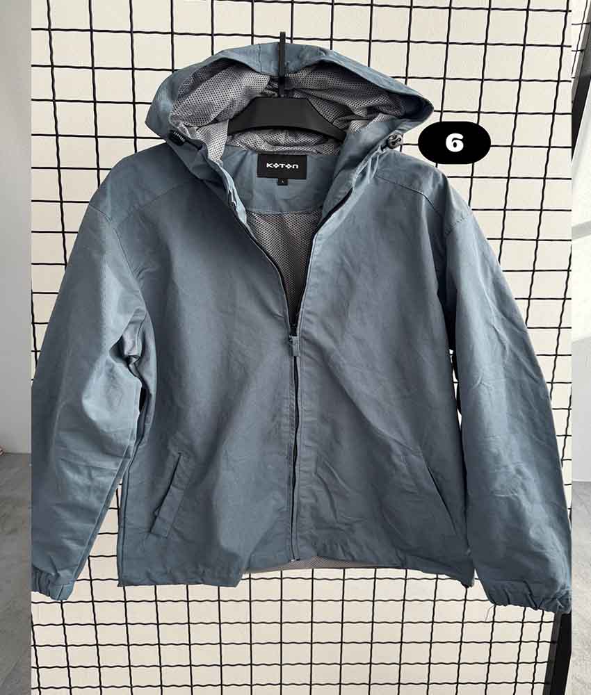 6م5 سویشرت بارانی کاپل - کد 0081 - Image 5