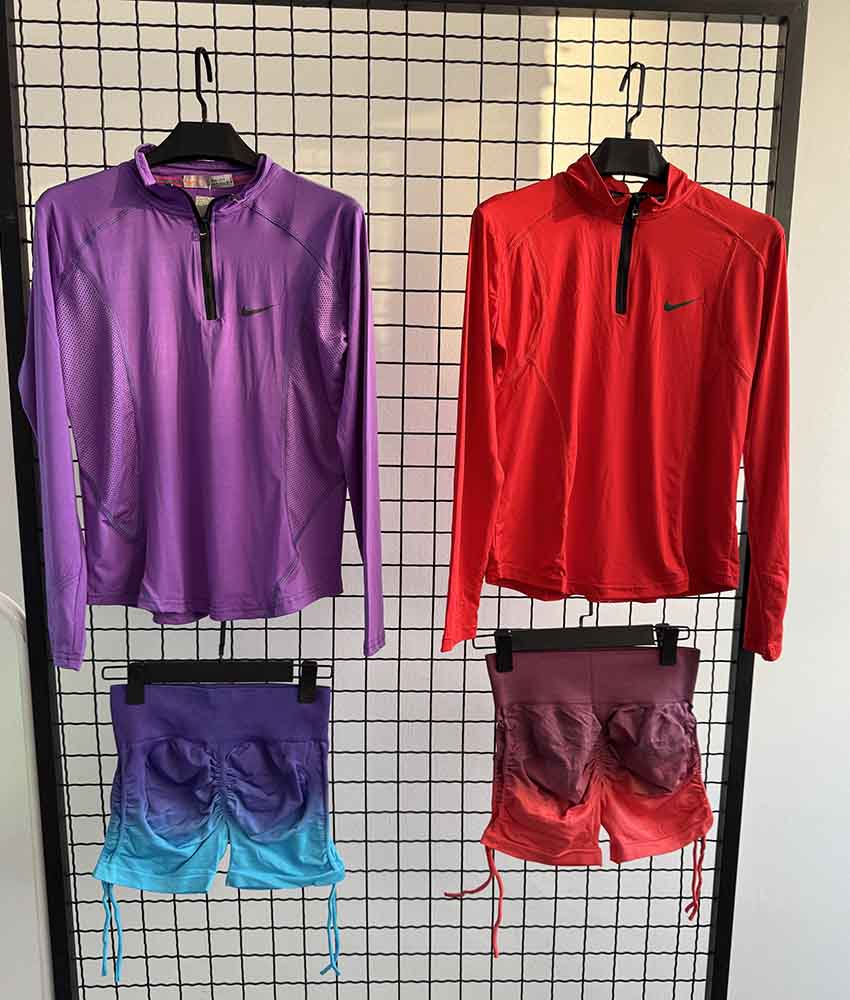 77خث7ه7 بلوز نیم زیپ رنگی -کد 0183 - Image 1