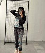 ست مخمل 1 - کد 8855 - Image 2