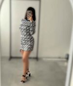 تونیک مخمل بغل گتر - کد 8811 - Image 2