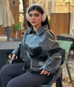 بامبر کت چرم - کد 31670