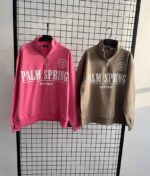 هودی نیم زیپ 1 - کد 31661 - Image 7