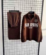 هودی نیم زیپ 1 - کد 31661 - Image 3