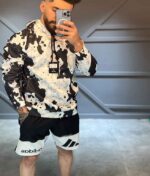 هودی ورزشی طرح دار - کد 31682